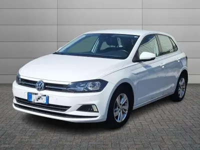 Usata VW Polo Comfortline 95 CV (69 kW) 2018 Bianco Utilitaria