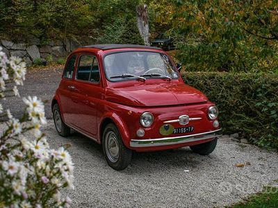 Usata Fiat 500 1970 Rosso Utilitaria