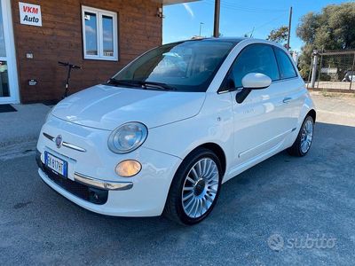 Usata Fiat 500 Lounge 69 CV (50 kW) 2011 Bianco Berlina