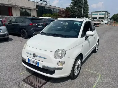 Usata Fiat 500 69 CV (50 kW) 2008 Bianco Berlina