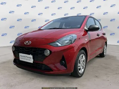 Usata Hyundai i10 Advanced 67 CV (49 kW) 2022 Rosso Utilitaria