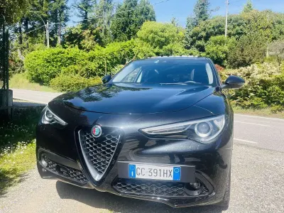 Usata Alfa Romeo Stelvio Executive 190 CV (139 kW) 2020 Nero SUV