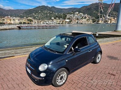 Occasion Fiat 500 69 ch (50 kW) 2011 Bleue Cabriolet