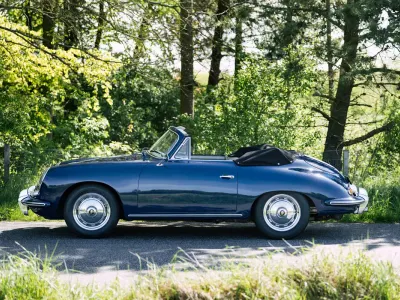 Usata Porsche 356 B 75 CV (55 kW) 1962 Blu Cabrio