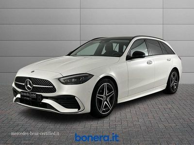 Usata Mercedes C220 Premium 200 CV (147 kW) 2021 Grigio Station wagon