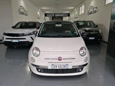 Usata Fiat 500 Lounge 75 CV (55 kW) 2009 Bianco Cabrio