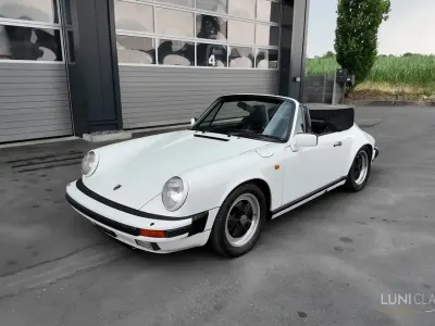 Usata Porsche 911 Carrera Cabriolet 231 CV (169 kW) 1986 Bianco Cabrio
