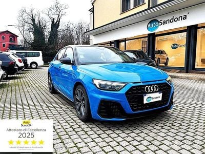 Usata Audi A1 Sportback S-Line 116 CV (85 kW) 2018 Blu/azzurro Utilitaria