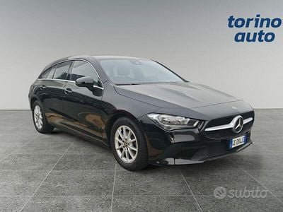 Usata Mercedes CLA200 150 CV (110 kW) 2020 Nero Station wagon