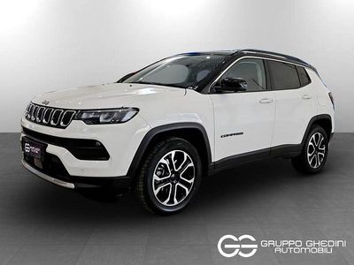 Usata Jeep Compass Limited 131 CV (96 kW) 2024 Alpine white con tetto nero alpine white con tetto nero SUV