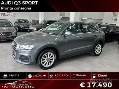 Usata Audi Q3 Sport 150 CV (110 kW) 2016 Grigio SUV