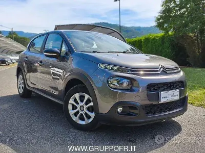 Usata Citroën C3 Feel 82 CV (60 kW) 2019 Grigio Utilitaria