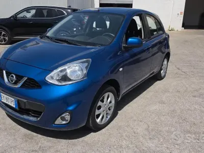 Usata Nissan Micra Visia 80 CV (58 kW) 2015 Bluazzurro Utilitaria