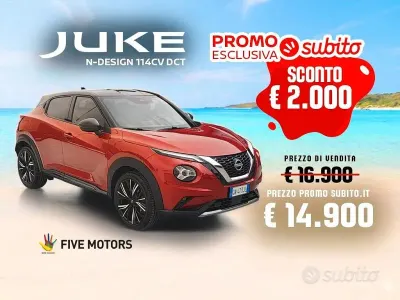 Usata Nissan Juke 114 CV (83 kW) 2023 Rosso SUV