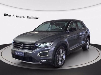 Grigio indyum/tetto nero Usata 2021 VW T-Roc Sport SUV | 24.500 € (Buon prezzo)