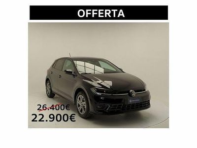 Usata VW Polo R-line 95 CV (69 kW) 2025 Deep black perlato Utilitaria