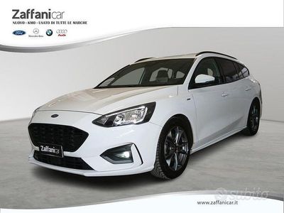 Usata Ford Focus ST-Line 125 CV (91 kW) 2019 Bianco Station wagon