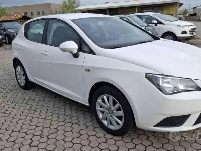 Usata Seat Ibiza Style 75 CV (55 kW) 2014 Bianco Berlina