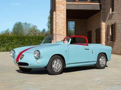 Usata Fiat 750 Abarth 1950 Blu Cabrio