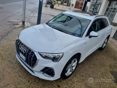 Usata Audi Q3 S-Line 150 CV (110 kW) 2020 Bianco SUV