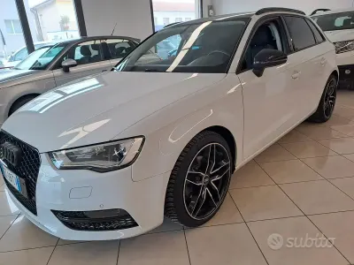 Usata Audi A3 Premium 150 CV (110 kW) 2015 Bianco Berlina