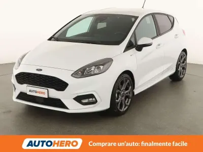 Usata Ford Fiesta ST-Line 125 CV (91 kW) 2021 Bianco Utilitaria