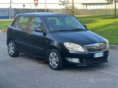 Usata Skoda Fabia Style 75 CV (55 kW) 2010 Nero Berlina