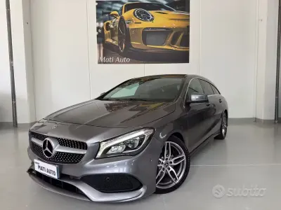 Usata Mercedes CLA200 Premium 136 CV (100 kW) 2018 Grigio Coupé