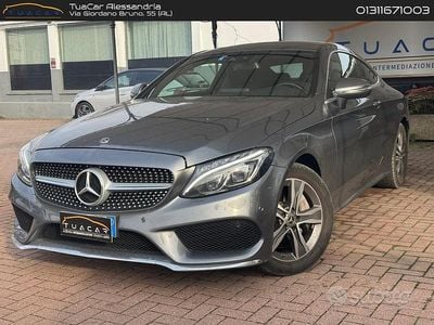 Usata Mercedes C250 Premium 204 CV (150 kW) 2018 Grigio Berlina