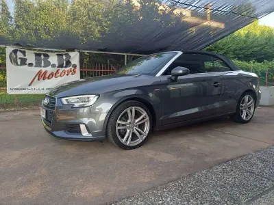 Usata Audi A3 Cabriolet Design 150 CV (110 kW) 2018 Grigio Cabrio