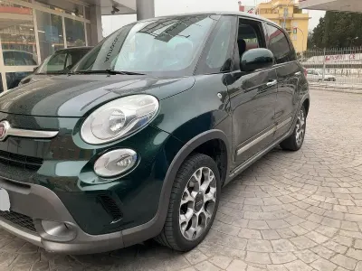 Używany Fiat 500L Trekking 95 KM (69 kW) 2015 Zielony Minivan