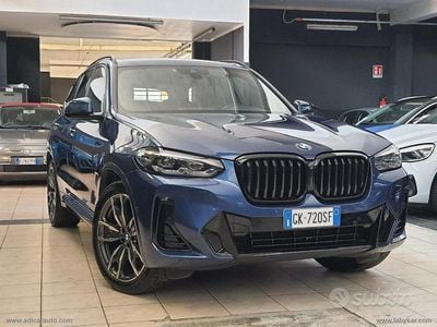 Usata BMW X3 M Sport 190 CV (139 kW) 2022 Blu SUV