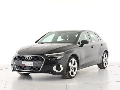 Usata Audi A3 Advanced 150 CV (110 kW) 2022 Nero Berlina