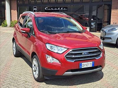 Usata Ford Ecosport Titanium 125 CV (91 kW) 2020 Rosso SUV