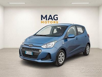 Usata Hyundai i10 66 CV (48 kW) 2016 Blu Utilitaria