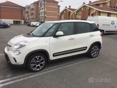 Usata Fiat 500L Trekking 105 CV (77 kW) 2014 Bianco Monovolume