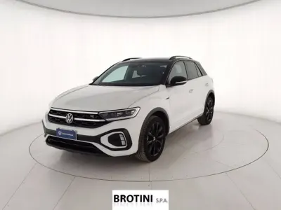 Usata VW T-Roc R-line 110 CV (80 kW) 2023 Bianco SUV