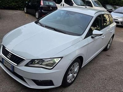 Brugt Seat Leon ST Business 116 HK (85 kW) 2018 Hvid Stationcar