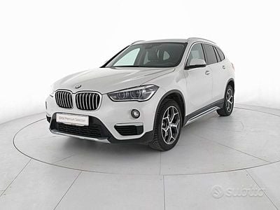 Usata BMW X1 xLine 150 CV (110 kW) 2019 Bianco SUV