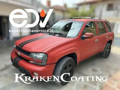 Usata Chevrolet TrailBlazer LTZ 273 CV (200 kW) 2002 Rosso SUV