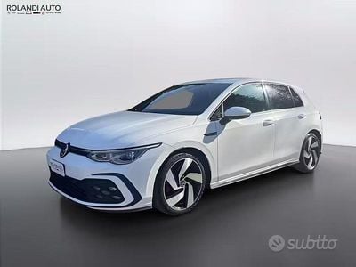 Usata VW Golf VII GTD 200 CV (147 kW) 2021 Bianco Utilitaria