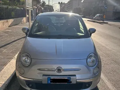 Usata Fiat 500 Lounge 75 CV (55 kW) 2009 Grigio Cabrio