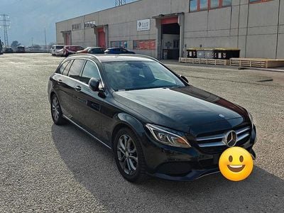 Usata Mercedes C220 170 CV (125 kW) 2014 Nero Station wagon