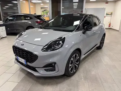 Begagnad Ford Puma ST-Line 125 HK (91 kW) 2023 Grå SUV