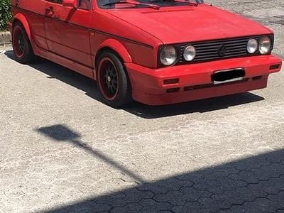 Usata VW Golf Cabriolet 73 CV (53 kW) 1992 Rosso Cabrio