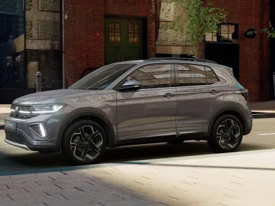 Nuova VW T-Cross R-line Plus 116 CV (85 kW) 2026 Smoky grey metallizzato SUV