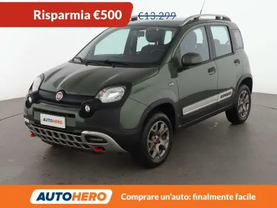 Begagnad Fiat Panda Cross Cross 90 HK (66 kW) 2017 Grön Halvkombi