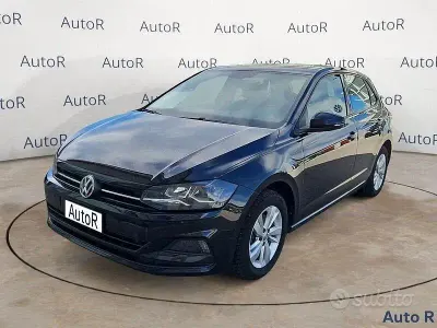 Usata VW Polo Comfortline 95 CV (69 kW) 2020 Nero Utilitaria