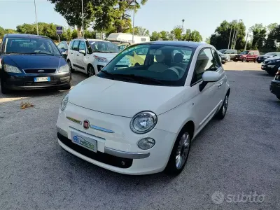 Usata Fiat 500 Lounge 69 CV (50 kW) 2014 Bianco Berlina