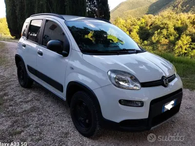 Usata Fiat Panda 4x4 S 85 CV (62 kW) 2019 Bianco Utilitaria